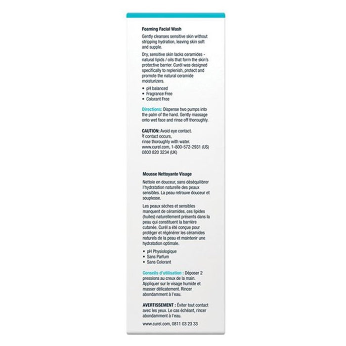 CUREL Intensive Moisture Care Foaming Facial Wash 150ml | Isetan KL Online Store