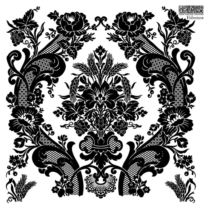 Iron Orchid Designs - Velveteen 6x6 Stamps - (4 Stamp Sheets)