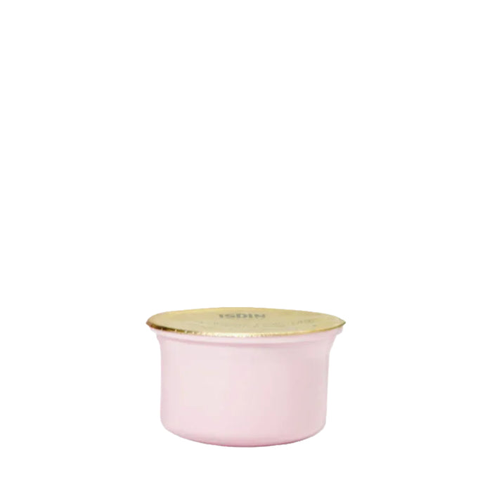ISDIN Isdinceutics Hyaluronic Moisture Sensitive eco-refill jar with pink container and gold lid