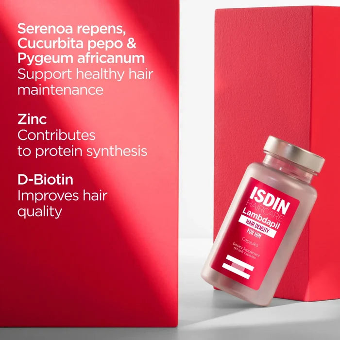 ISDIN Lambdapil® Hair Density Capsules For Him