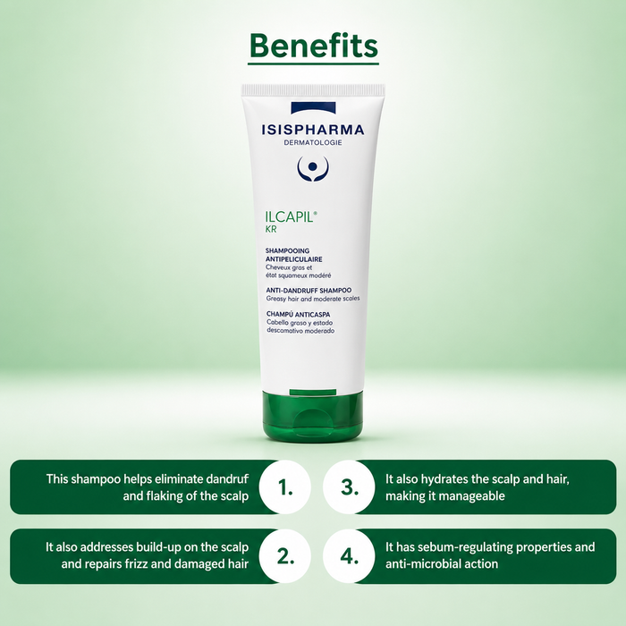 Isispharma Ilcapil KR Anti-Dandruff Shampoo