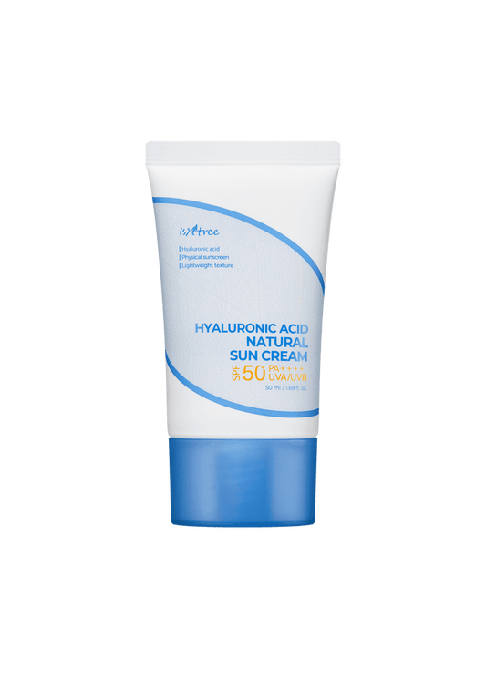 isntree Hyaluronic Acid Natural Sun Cream 50ml - Komiko Beauty