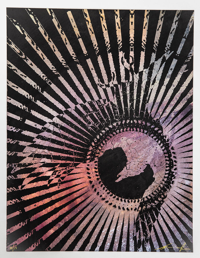 Jacob Bannon x Thomas Hooper: JBXTH IV Monoprint #10