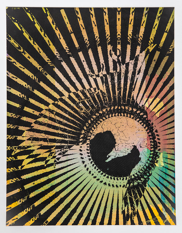Jacob Bannon x Thomas Hooper: JBXTH IV Monoprint #12