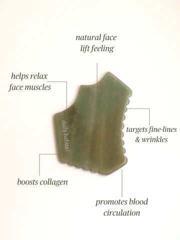 Jade Gua Sha Tool Daily Habits