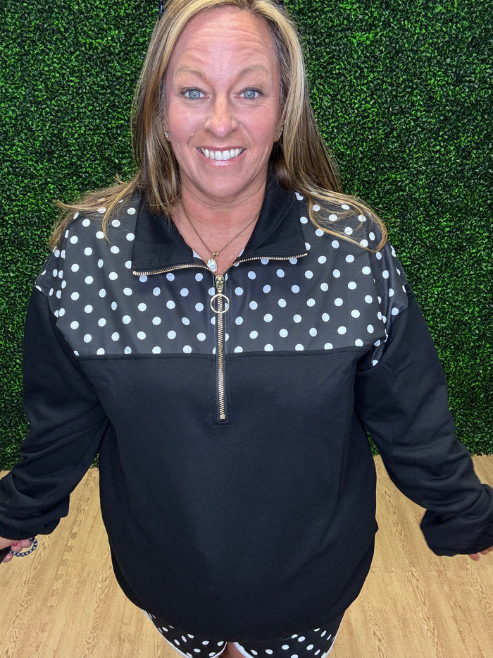 Jess Lea Mia Polka Dot Pullover
