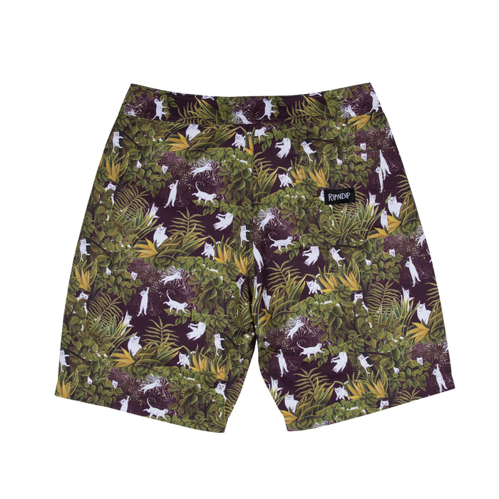 RIPNDIP Jungle Nerm Swim Shorts (Black)