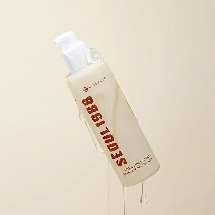 [K-SECRET] Seoul 1988 Essence: Snail Mucin 97% + Rice 100ml - Ballagrio