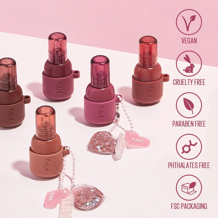 Kaja Jelly Charm Glazed Lip Stain & Blush With Keychain 5 g