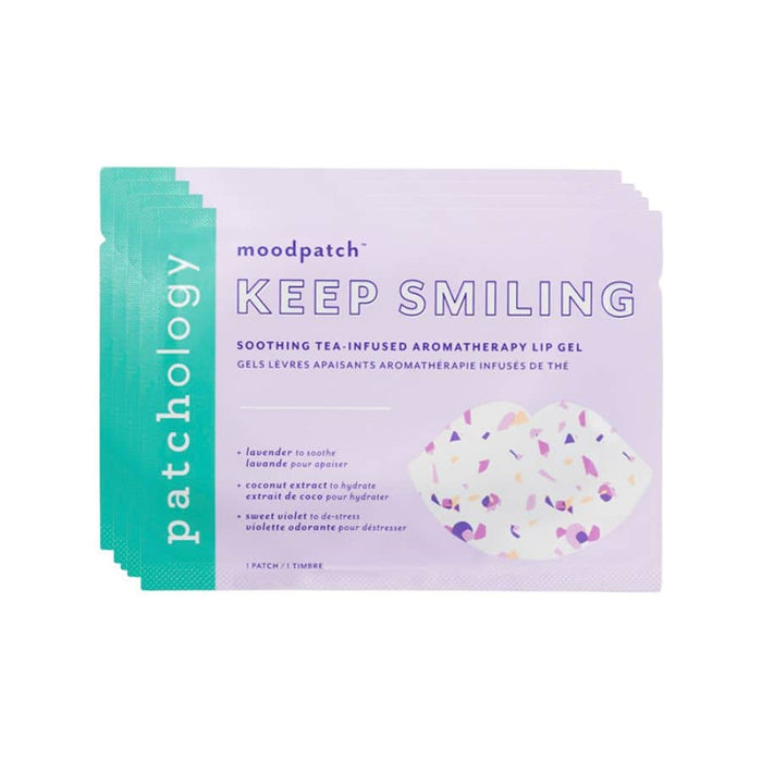 Five pack of Keep Smiling on a white background