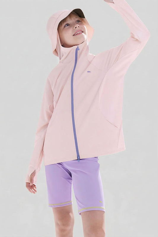 Kids' Quick-Dry Stretch Sun Protection Jacket UPF 50+ DS008