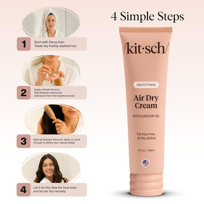 Kitsch Smoothing Air Dry Cream 148 mL