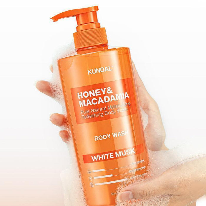 [KUNDAL] Pure Body Wash #White Musk 500ml - Ballagrio