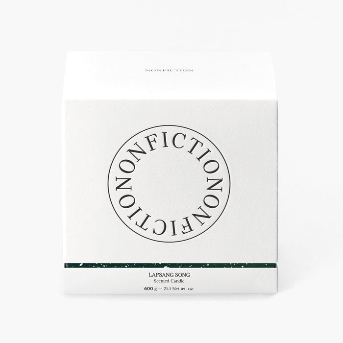 NONFICTION Candle 600G LAPSANG SONG Large Scented Candle