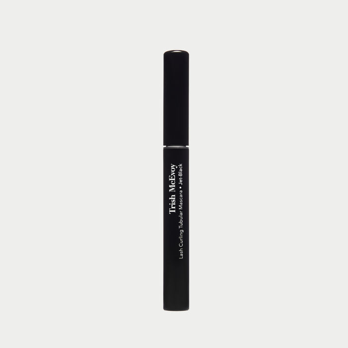 Jet black lash curling