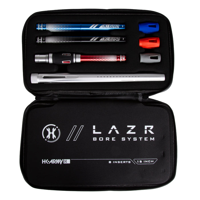 LAZR Barrel Kit - Dust Silver - Colored Inserts - Cocker Threads