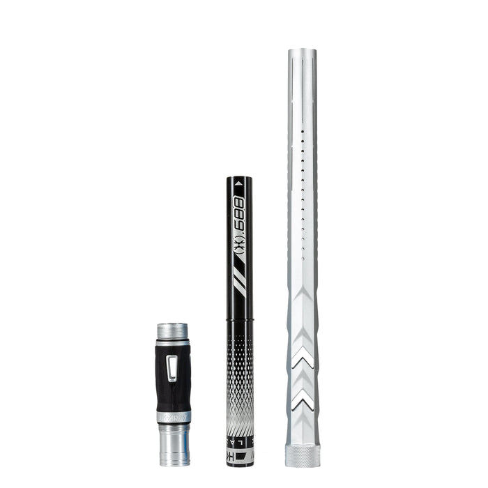LAZR Elite Fossil Barrel Kit - 15" Dust Silver - Black Inserts - Cocker Threads