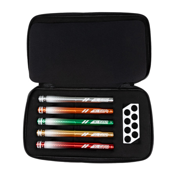LAZR Elite Fossil Barrel Kit - 15" Dust Silver - Colored Inserts - Cocker Threads