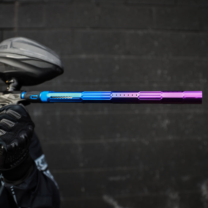 LAZR Elite Fractal Barrel Kit - 15" Blue/Purple Colored Inserts - Cocker Threads