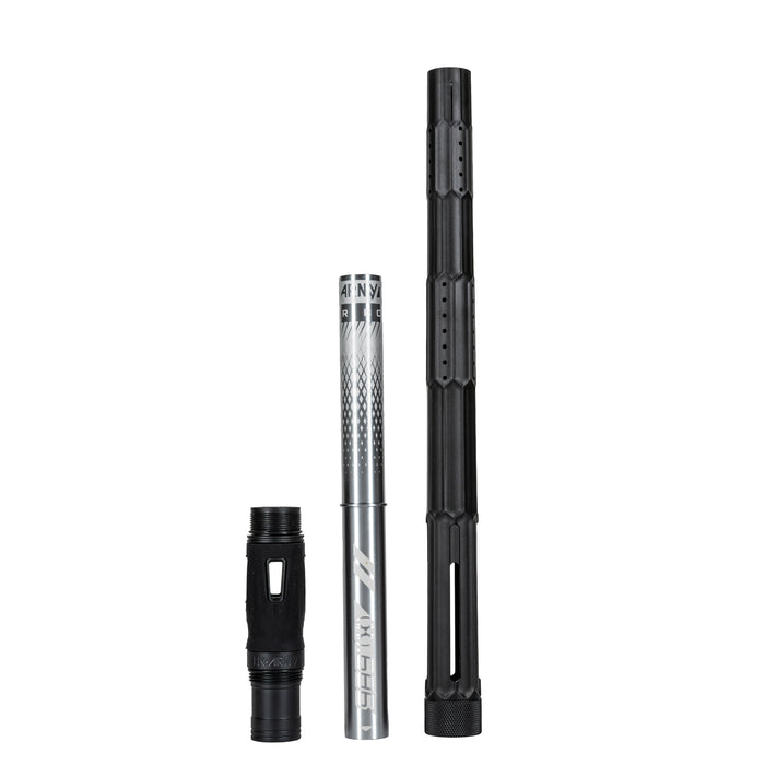 LAZR Elite Fractal Barrel Kit - 15" Dust Black/Colored Inserts - Cocker Threads