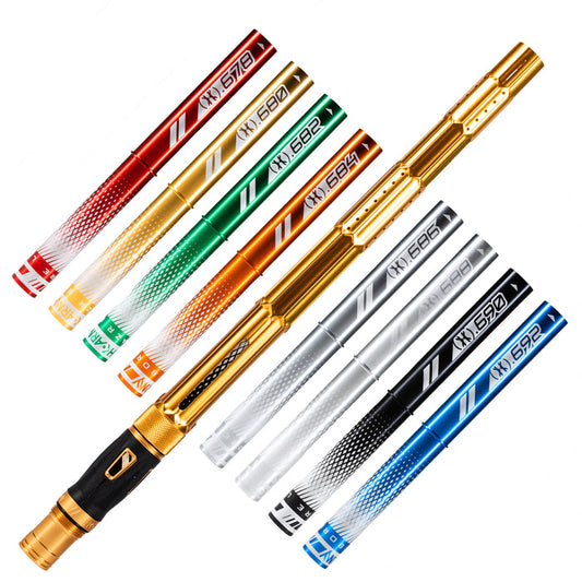 LAZR Elite Fractal Barrel Kit - 15" Dust Gold/Colored Inserts - Cocker Threads