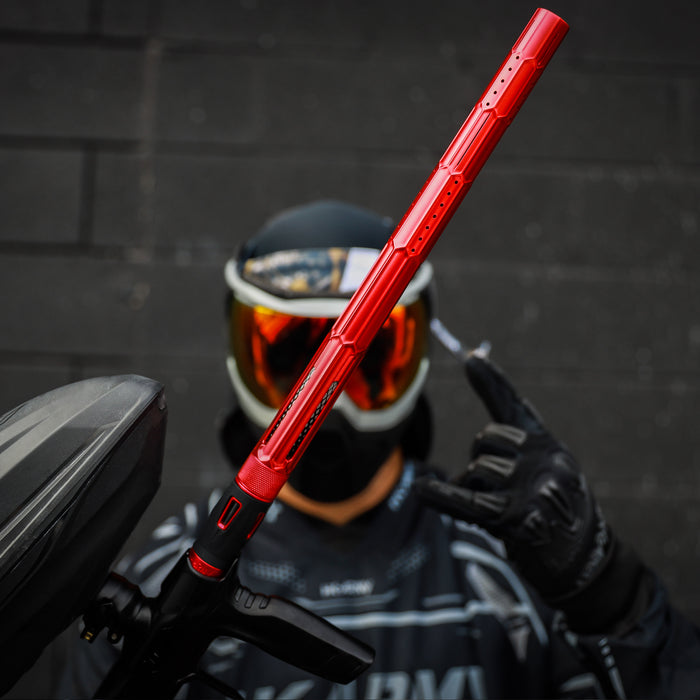 LAZR Elite Fractal Barrel Kit - 15" Dust Red/Colored Inserts - Cocker Threads