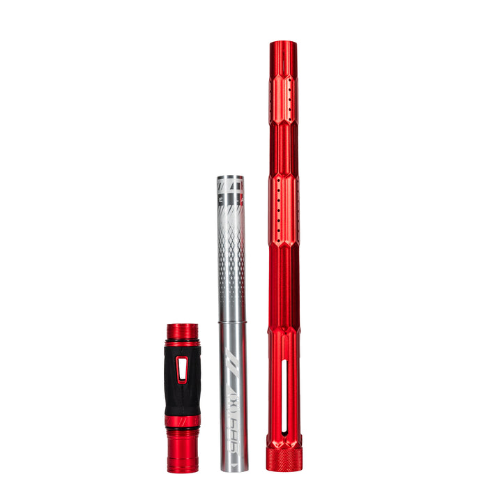 LAZR Elite Fractal Barrel Kit - 15" Dust Red/Colored Inserts - Cocker Threads