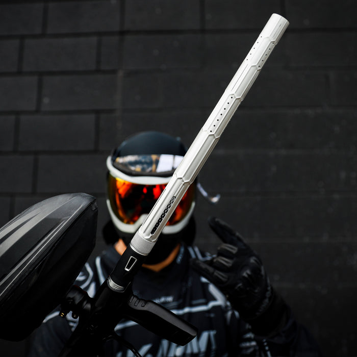LAZR Elite Fractal Barrel Kit - 15" Dust Silver/Black Inserts - Cocker Threads