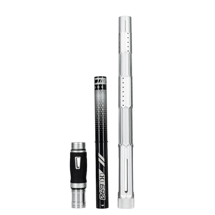 LAZR Elite Fractal Barrel Kit - 15" Dust Silver/Black Inserts - Cocker Threads