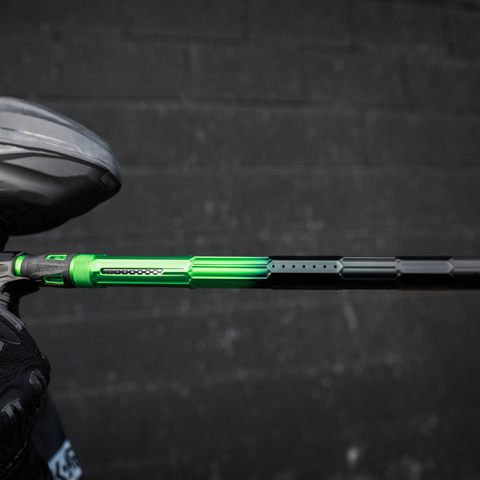 LAZR Elite Fractal Barrel Kit - 15" Green/Black Black Inserts - Cocker Threads