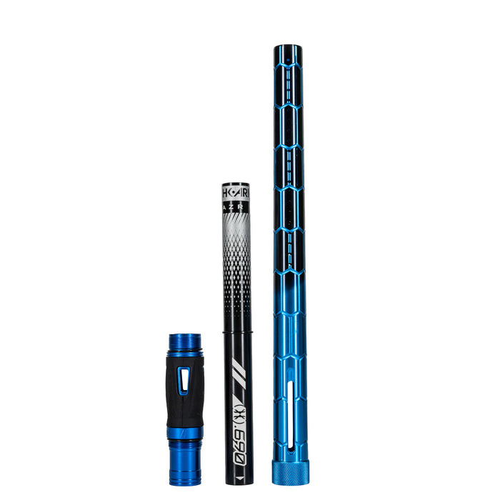 LAZR Elite Nexus Barrel Kit - 15" Blue/Black Black Inserts - Cocker Threads