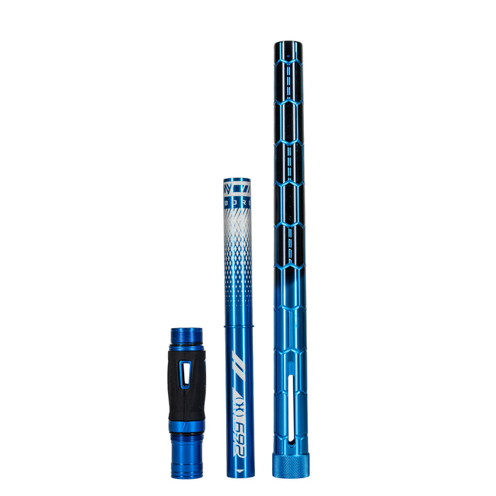 LAZR Elite Nexus Barrel Kit - 15" Blue/Black Colored Inserts - Cocker Threads