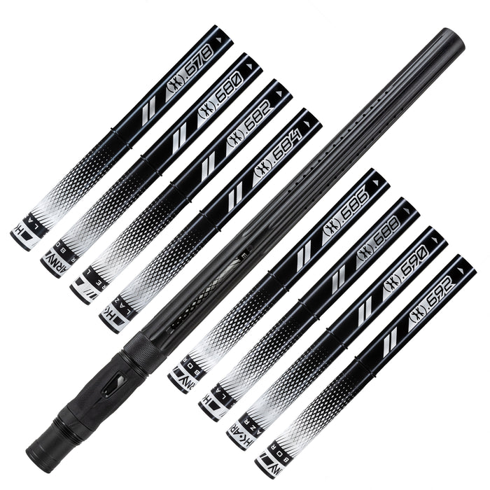 LAZR Elite Nova Barrel Kit - 15" Dust Black - Black Inserts - Cocker Threads