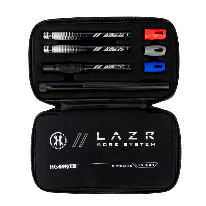 LAZR Elite Nova Barrel Kit - 15" Dust Black - Black Inserts - Cocker Threads