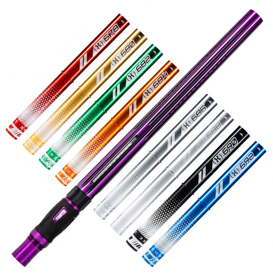 LAZR Elite Nova Barrel Kit - 15" Purple/Black - Colored Inserts - Cocker Threads