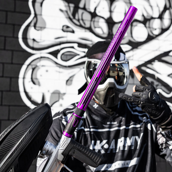 LAZR Elite Nova Barrel Kit - 15" Purple/Black - Colored Inserts - Cocker Threads