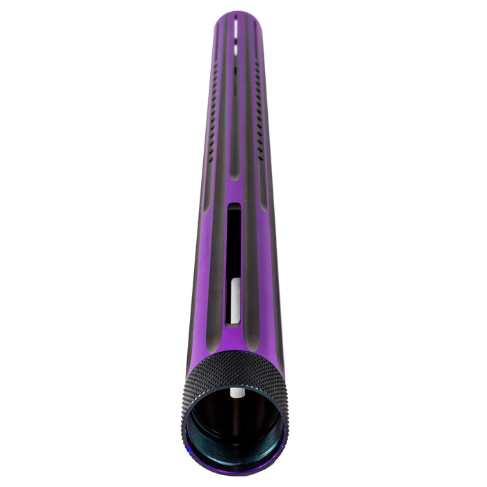LAZR Elite Nova Barrel Kit - 15" Purple/Black - Colored Inserts - Cocker Threads