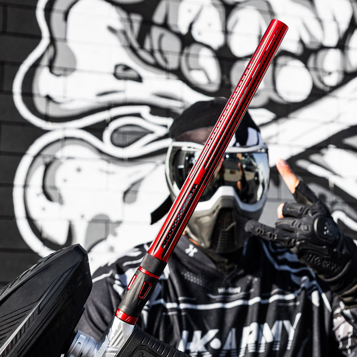 LAZR Elite Nova Barrel Kit - 15" Red/Black - Colored Inserts - Cocker Threads