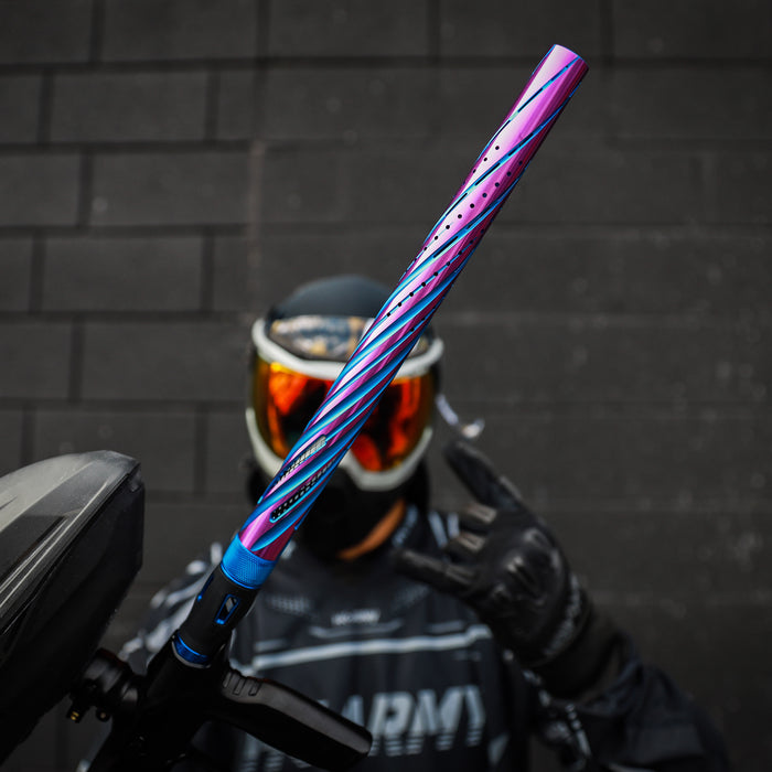 LAZR Elite Orbit Barrel Kit - 15" Blue/Purple Black Inserts - Cocker Threads