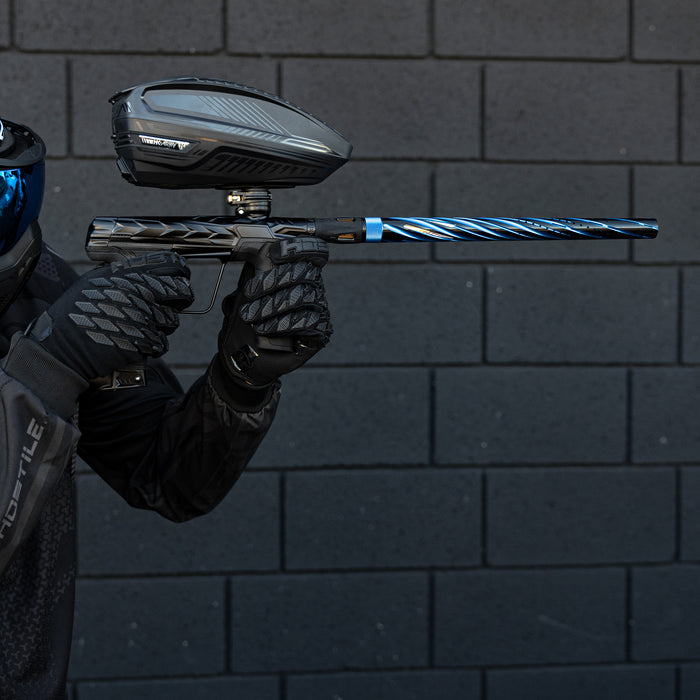 LAZR Elite Orbit Barrel Kit - 15" Dust Blue/Black - Black Inserts - Cocker Threads
