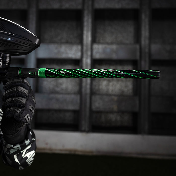 LAZR Elite Orbit Barrel Kit - 15" Dust Green/Black Inserts - Cocker Threads