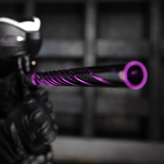 LAZR Elite Orbit Barrel Kit - 15" Dust Purple/Colored Inserts - Cocker Threads