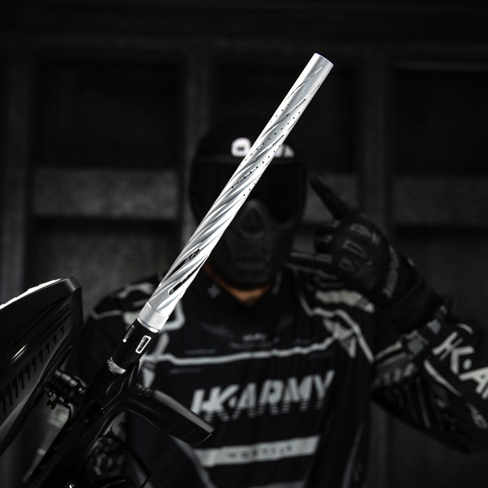 LAZR Elite Orbit Barrel Kit - 15" Dust Silver/Black Inserts - Cocker Threads