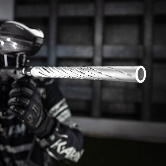 LAZR Elite Orbit Barrel Kit - 15" Dust Silver/Black Inserts - Cocker Threads