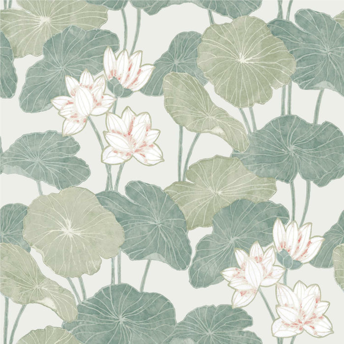Lily Pad Peel & Stick Wallpaper - EonShoppee
