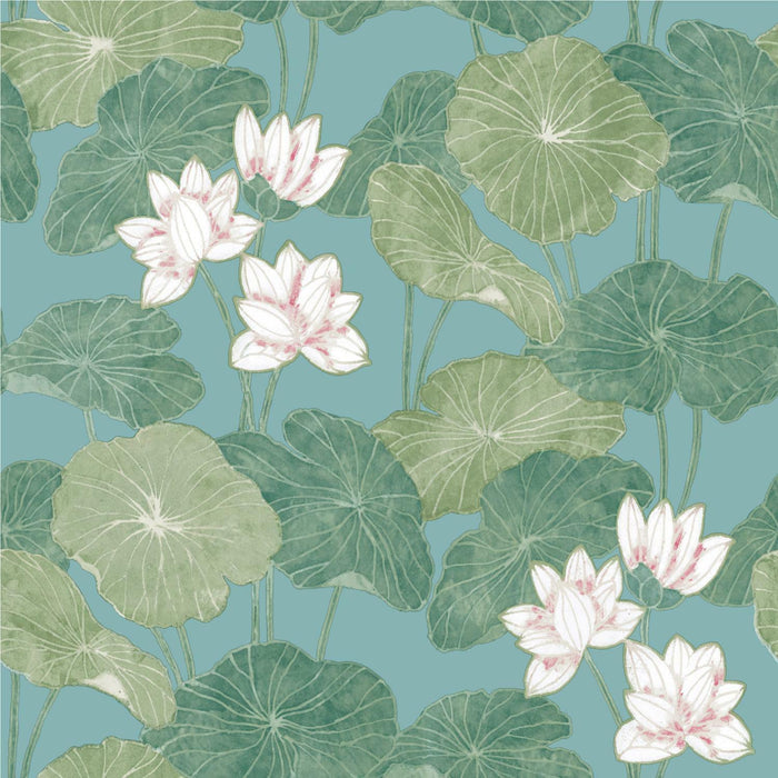 Lily Pad Peel & Stick Wallpaper - EonShoppee