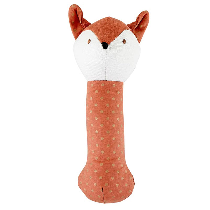 Linen Post Rattle