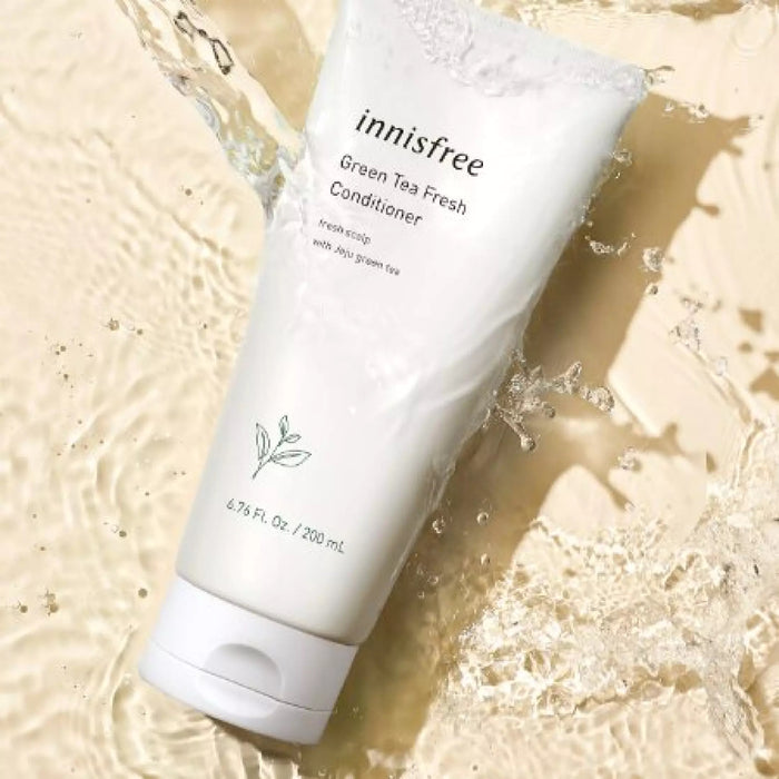 lNNISFREE Green Tea Fresh Conditioner بلسم الشعر بالشاي الأخضر من انسفري