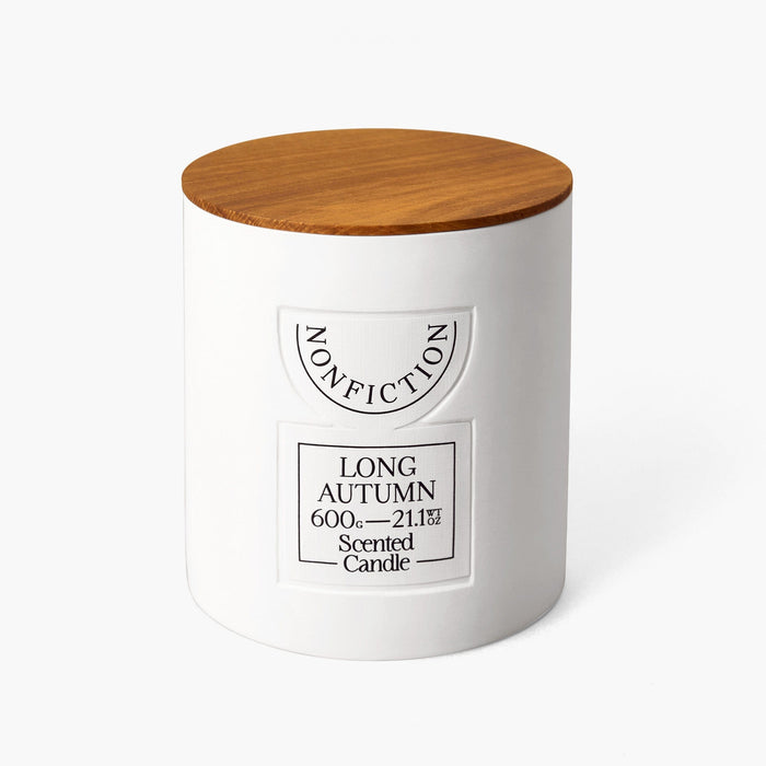 NONFICTION Candle 600G LONG AUTUMN Large Scented Candle