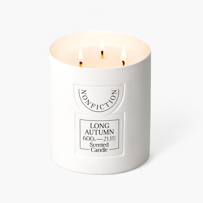 NONFICTION Candle 600G LONG AUTUMN Large Scented Candle